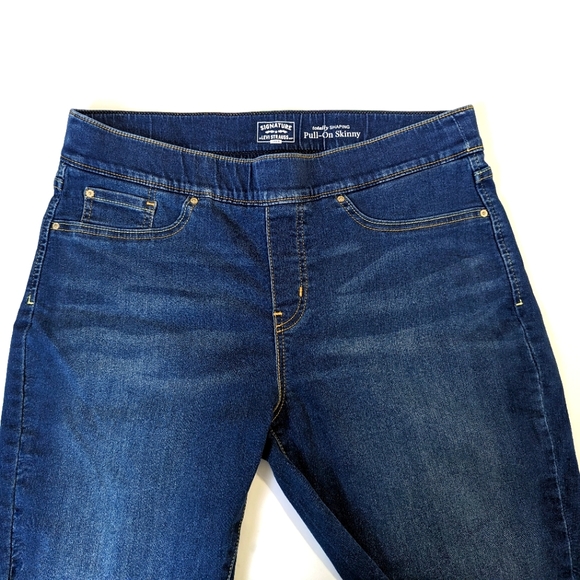 Levi's Pull On Skinny Jeans Size 33/28 - Picture 10 of 11